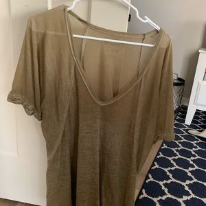 Free People flowy tee